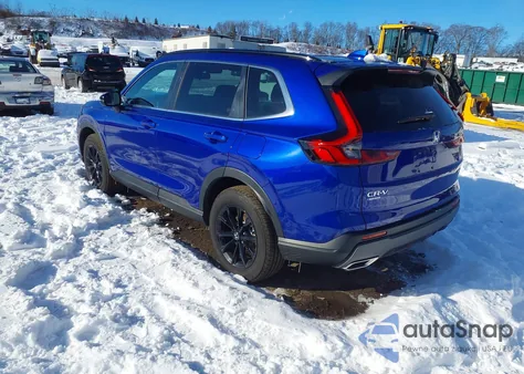 2025 Honda Cr-V Hybrid Sport from USA, damaged, VIN 7FARS6H53SE071237